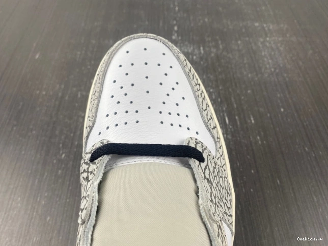 One Kick DZ5485-052 OG High 1 Jordan Cement Air White 0723